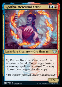 Rootha, Mercurial Artist [Strixhaven: School of Mages] | Silver Goblin