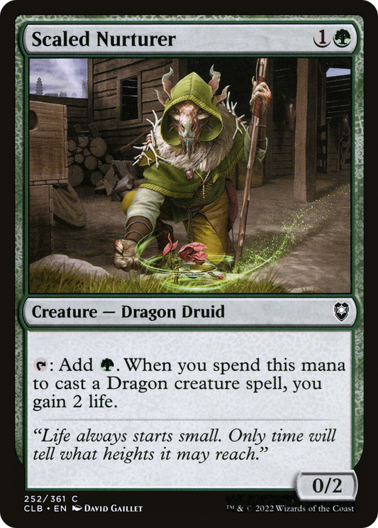 Scaled Nurturer (252) - Commander Legends: Battle for Baldur's Gate