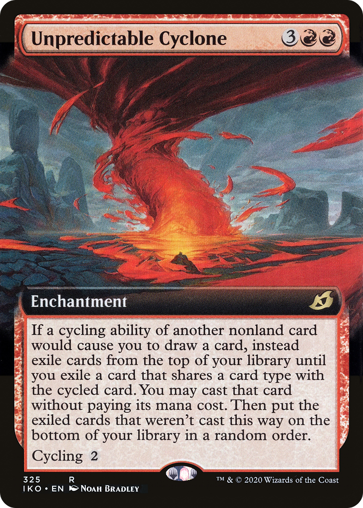 Unpredictable Cyclone (Extended Art) (325) - Ikoria: Lair of Behemoths