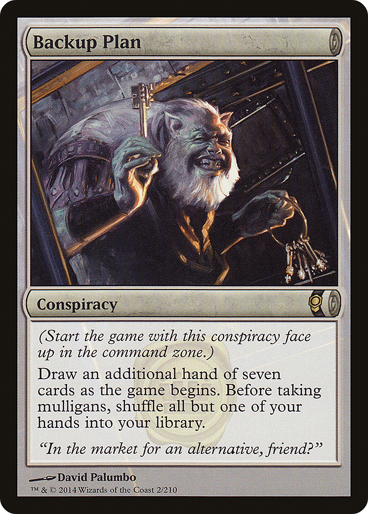 Backup Plan (002) Foil - Conspiracy
