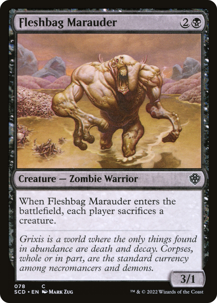 Fleshbag Marauder (078) - Starter Commander Decks
