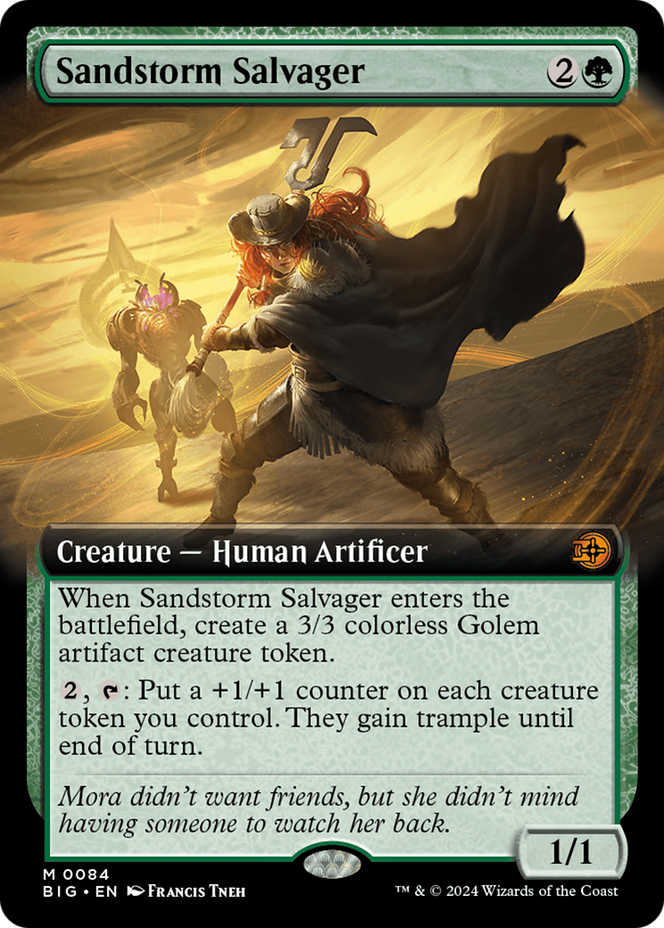 Sandstorm Salvager (Extended Art) (084) Foil - The Big Score