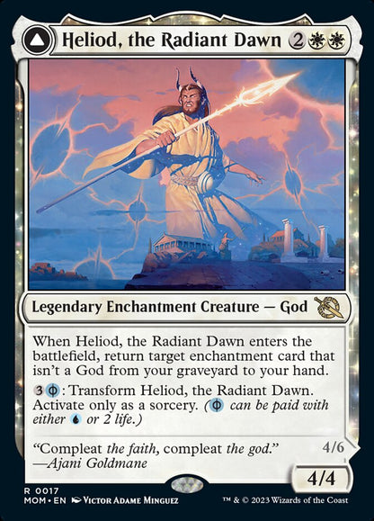 Heliod, the Radiant Dawn (017) Foil - March of the Machine