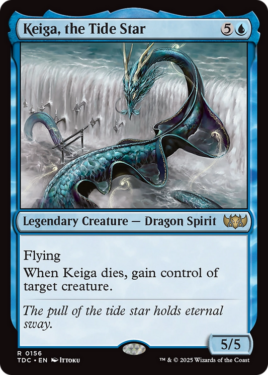 Keiga, the Tide Star (156) - Commander: Tarkir: Dragonstorm
