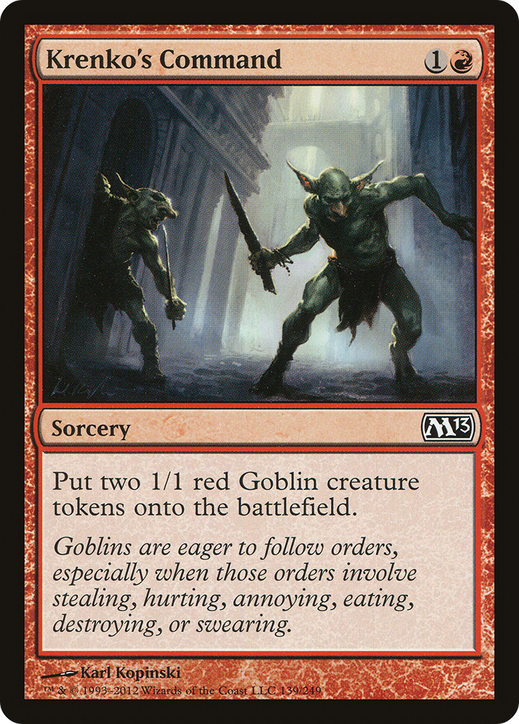 Krenko's Command (139) - Magic 2013