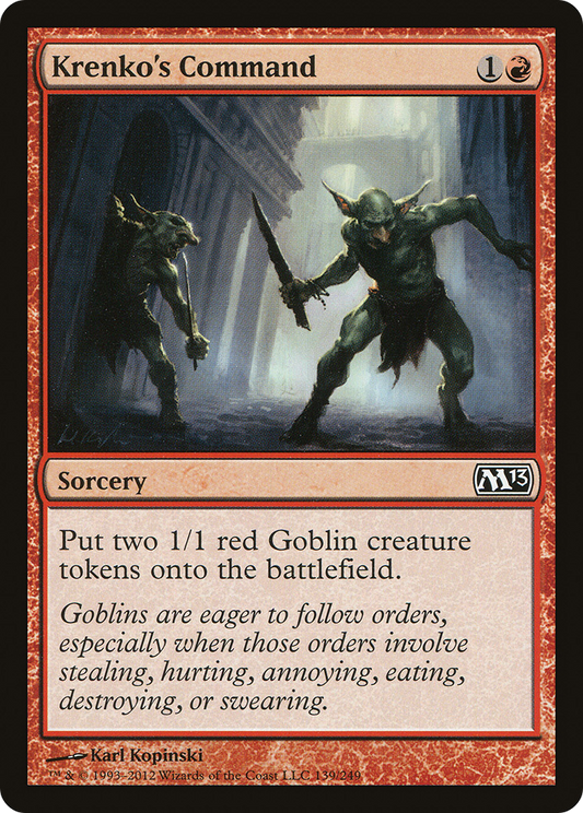 Krenko's Command (139) - Magic 2013