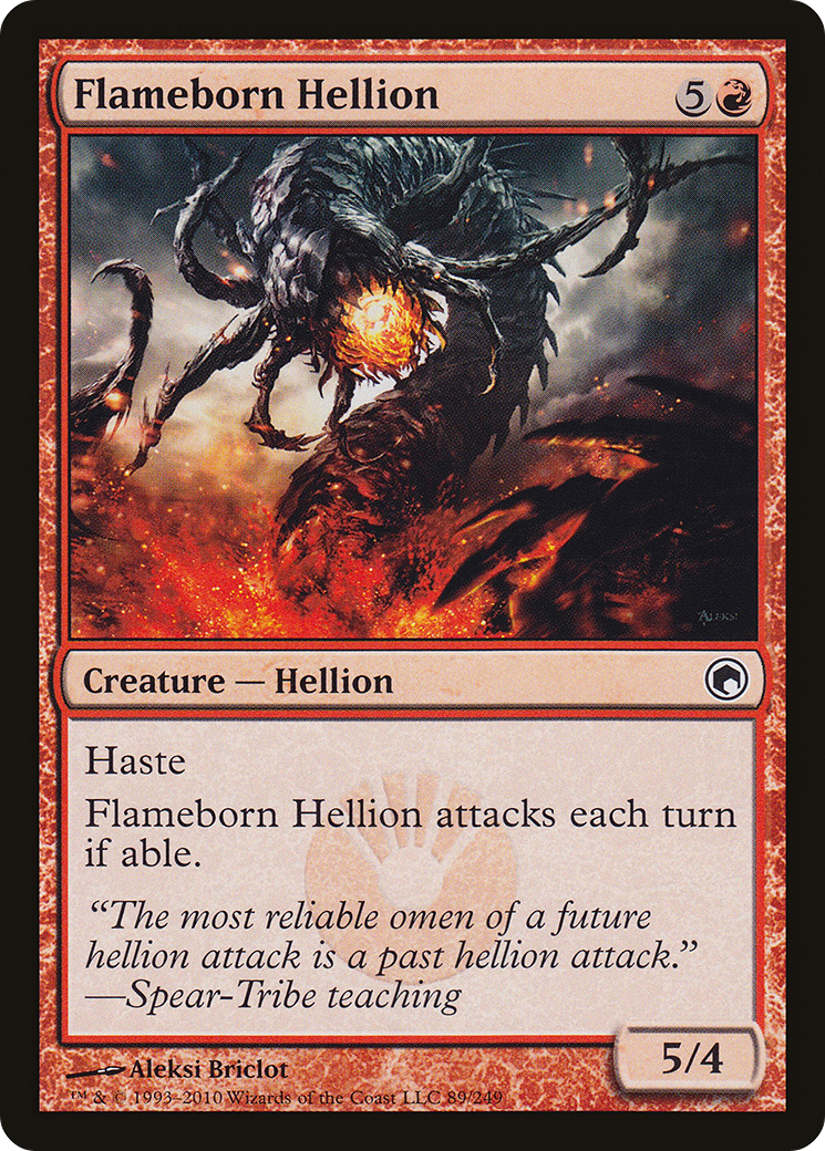 Flameborn Hellion (089) - Scars of Mirrodin