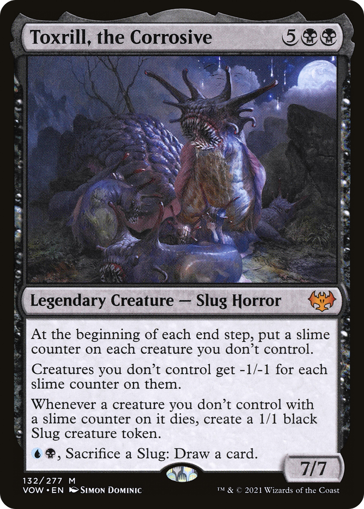 Toxrill, the Corrosive (132) Foil - Innistrad: Crimson Vow