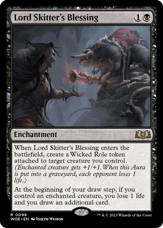 Lord Skitter's Blessing (098) - Wilds of Eldraine