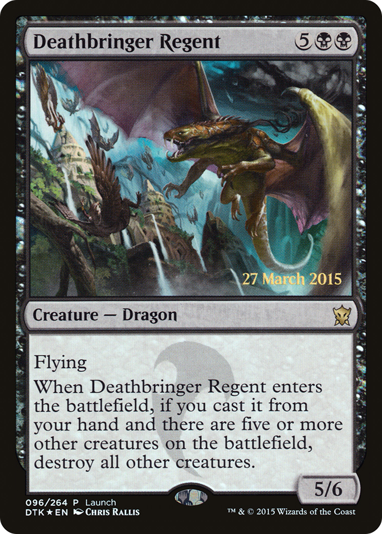 Deathbringer Regent (096) Foil - Dragons of Tarkir Promos