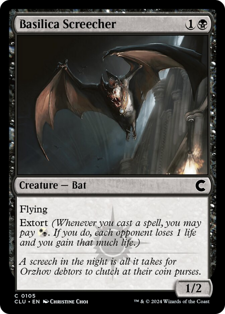 Basilica Screecher [Ravnica: Clue Edition] | Silver Goblin