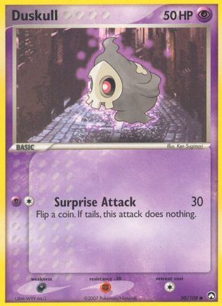 Duskull (50/108) (Stamped) [EX: Power Keepers] | Silver Goblin