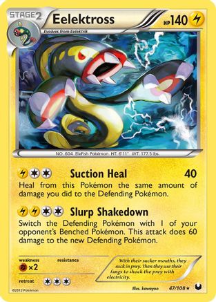 Eelektross (47/108) [Black & White: Dark Explorers] Reverse Holofoil