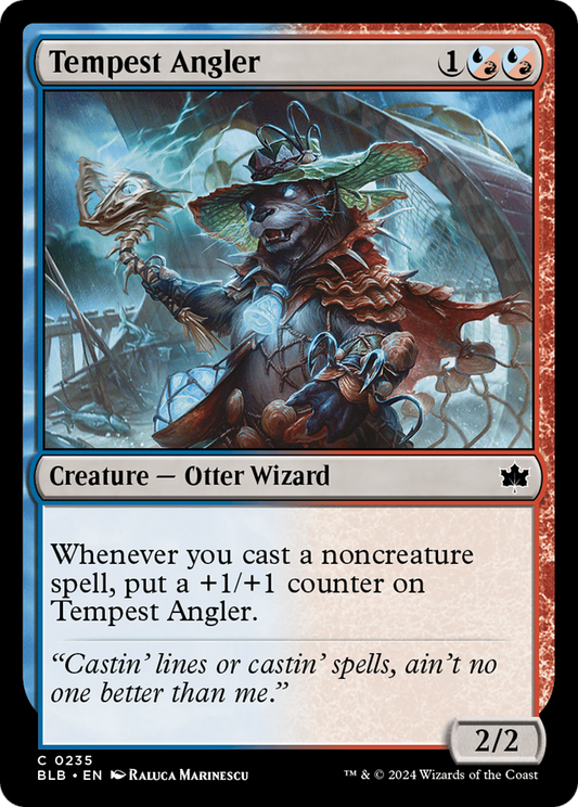 Tempest Angler [Bloomburrow] Foil