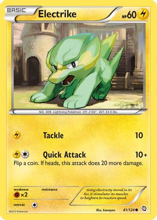 Electrike (41/124) [Black & White: Dragons Exalted] Reverse Holofoil