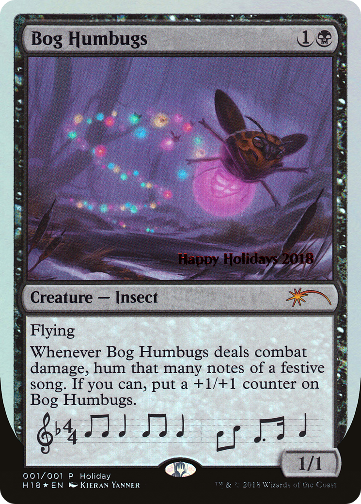 Bog Humbugs (018) Foil - Happy Holidays