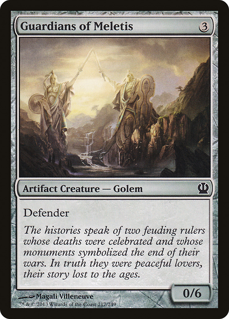 Guardians of Meletis (217) Foil - Theros