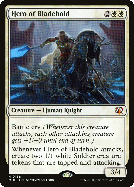Hero of Bladehold (188) - March of the Machine Commander