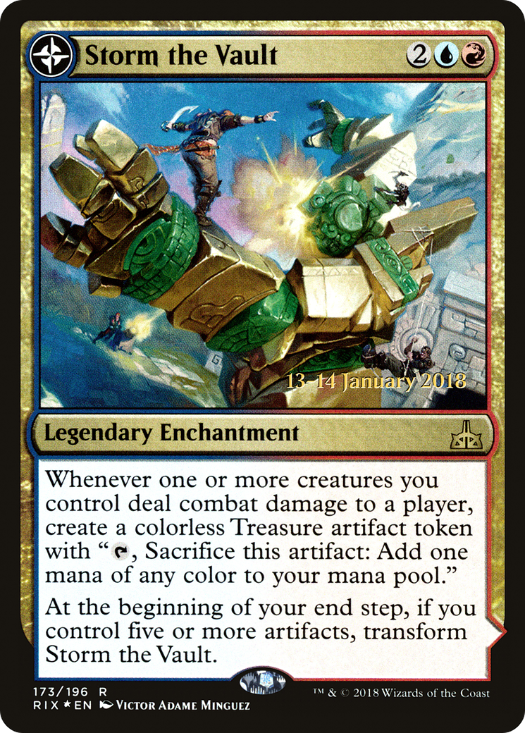 Storm the Vault (173) Foil - Rivals of Ixalan Promos