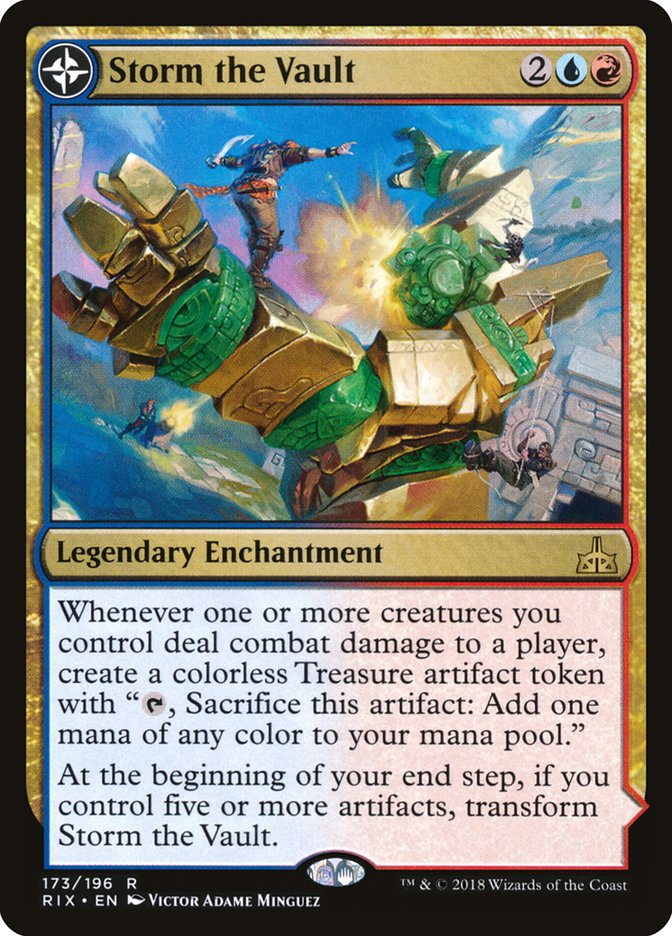 Storm the Vault (173) Foil - Rivals of Ixalan