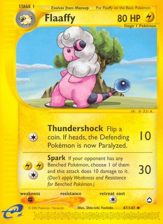 Flaaffy (47/147) [Aquapolis] Reverse Holofoil