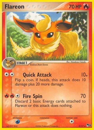 Flareon (2/17) [POP Series 3] | Silver Goblin