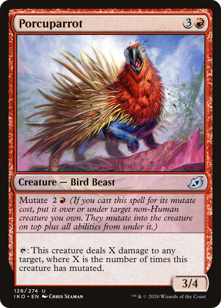 Porcuparrot (128) - Ikoria: Lair of Behemoths