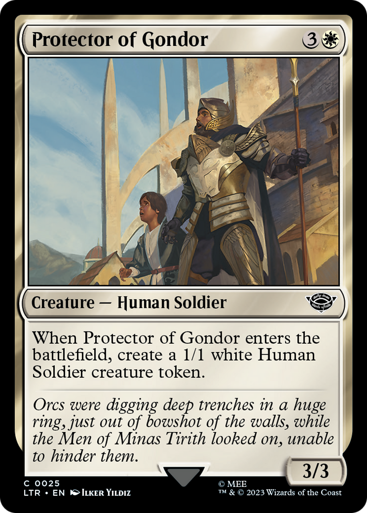 Protector of Gondor (025) Foil - The Lord of the Rings: Tales of Middle-earth