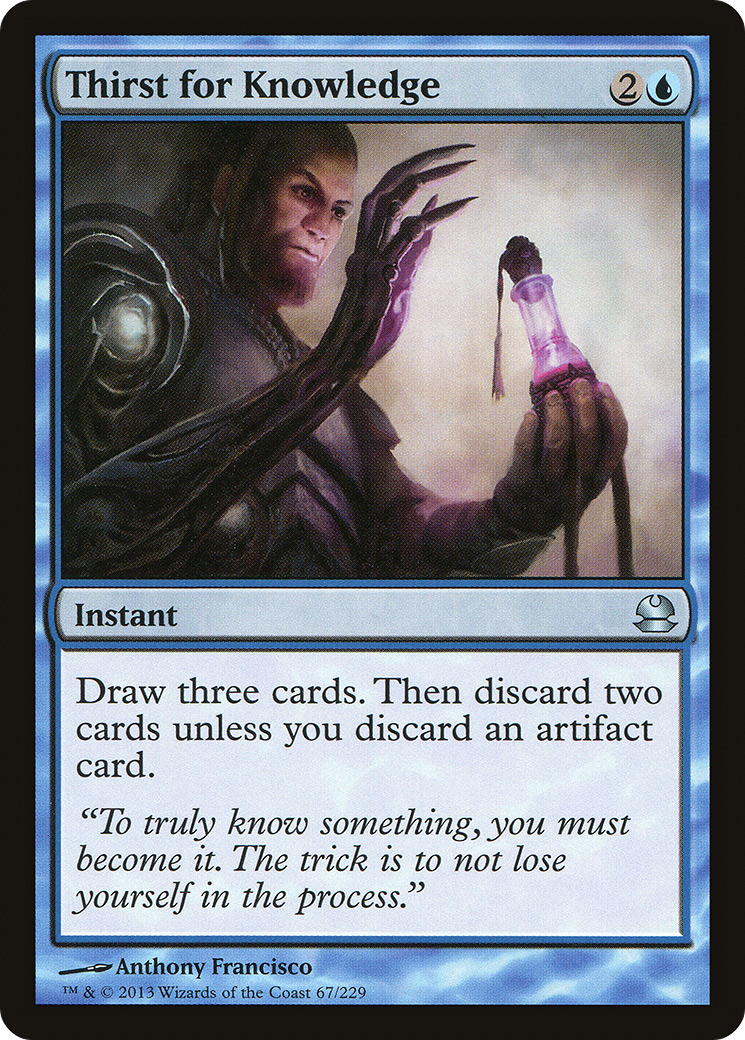 Thirst for Knowledge (067) Foil - Modern Masters