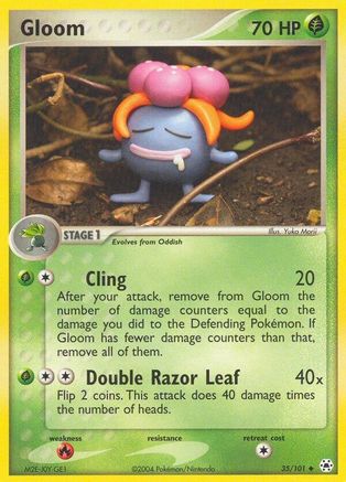 Gloom (35/101) [EX: Hidden Legends] Reverse Holofoil