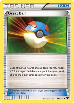 Great Ball (118/146) [XY: Base Set] | Silver Goblin