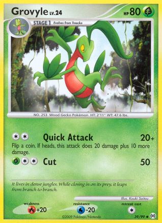 Grovyle (39/99) [Platinum: Arceus] | Silver Goblin