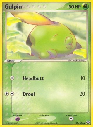 Gulpin (51) - Emerald