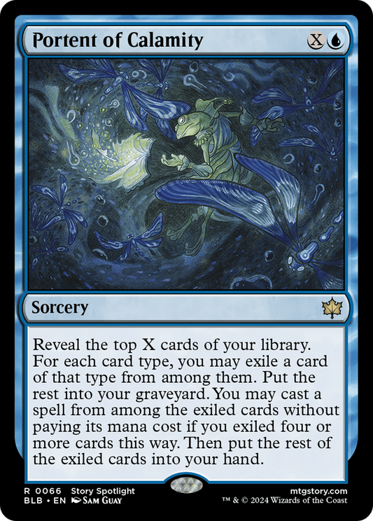 Portent of Calamity [Bloomburrow] Foil