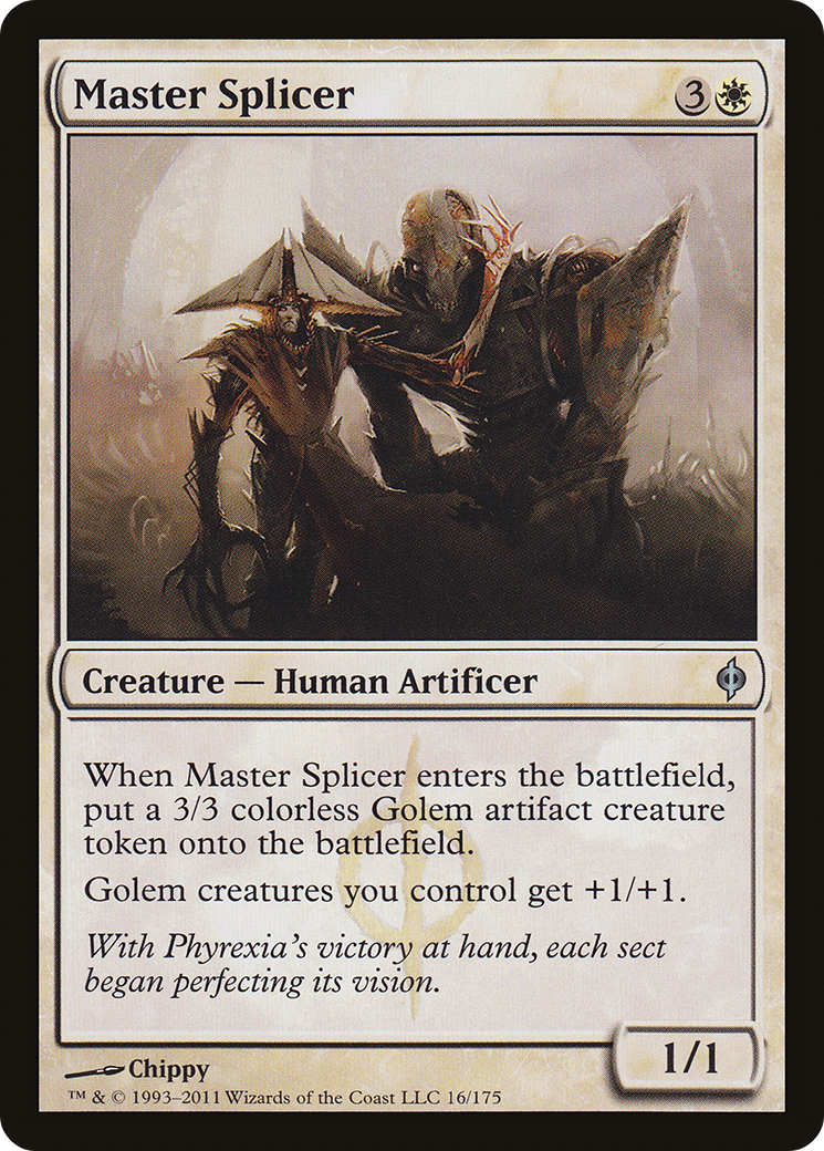 Master Splicer (016) Foil - New Phyrexia