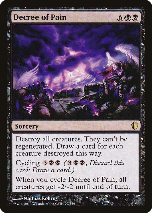 Decree of Pain (072) - Commander 2013