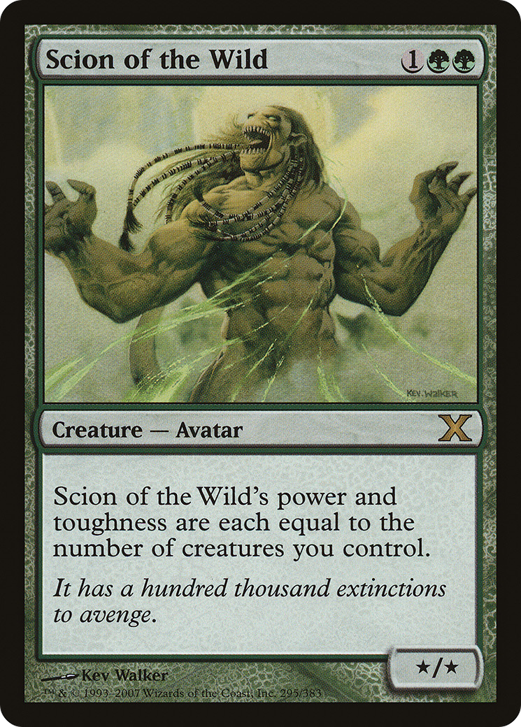 Scion of the Wild (295) - Tenth Edition