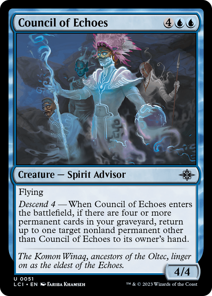Council of Echoes (051) Foil - The Lost Caverns of Ixalan