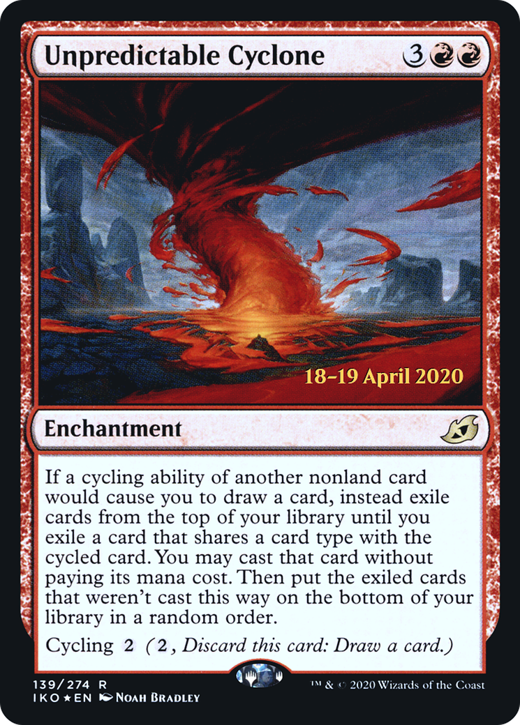 Unpredictable Cyclone (139) Foil - Ikoria: Lair of Behemoths Promos