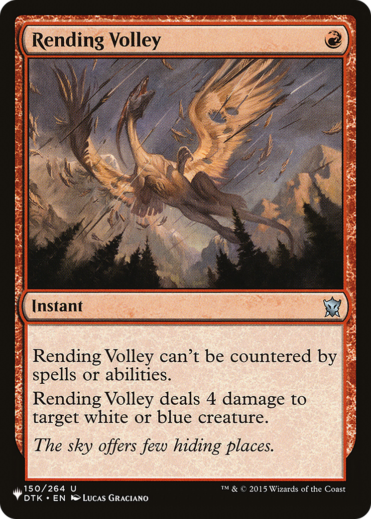Rending Volley (DTK-150) - The List