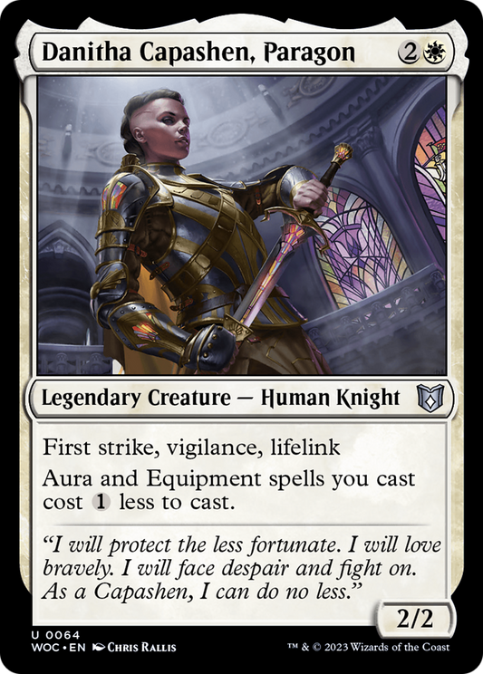Danitha Capashen, Paragon (064) - Wilds of Eldraine Commander