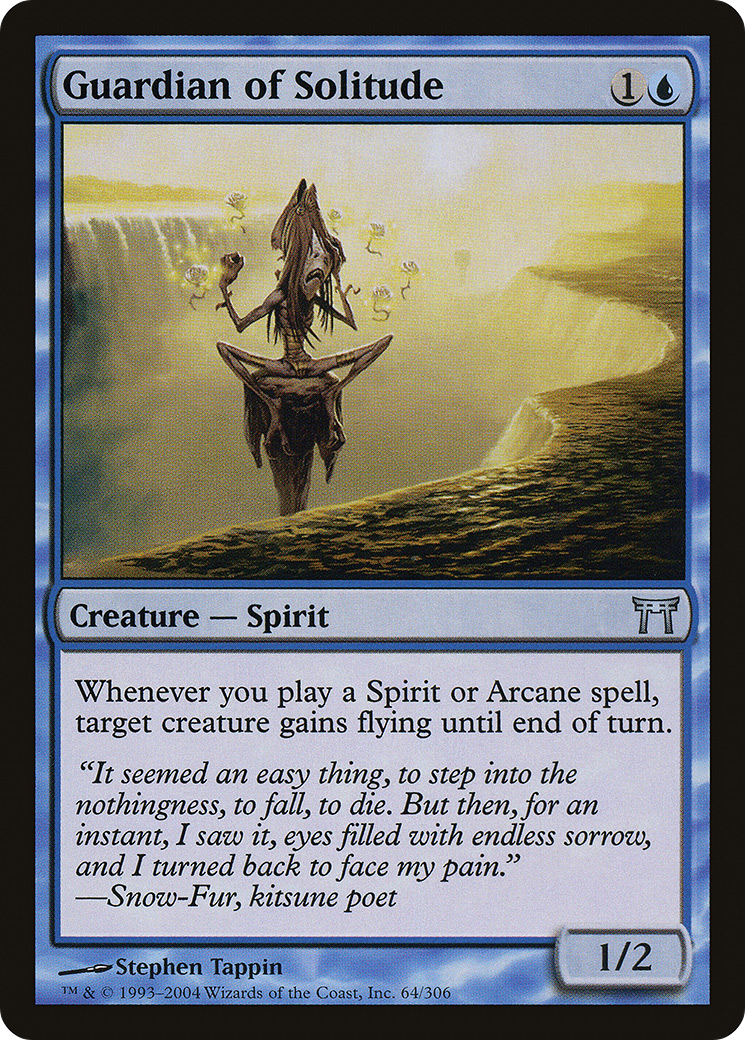 Guardian of Solitude (064) - Champions of Kamigawa
