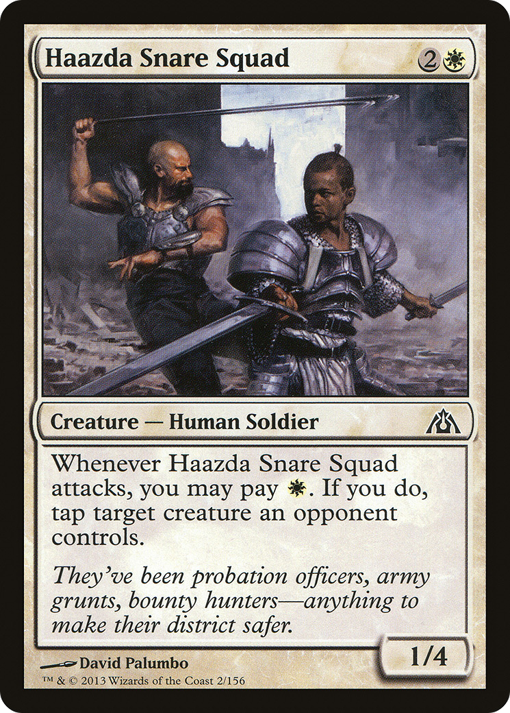 Haazda Snare Squad (002) Foil - Dragon's Maze