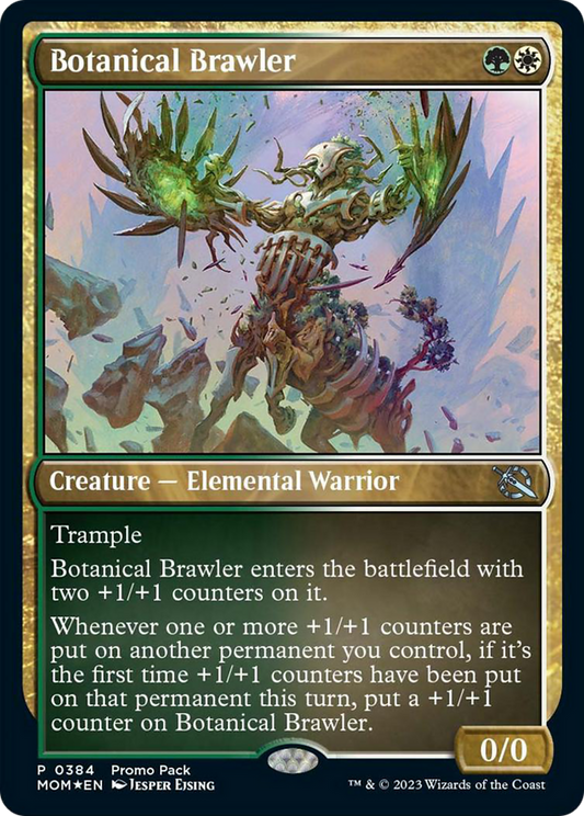 Botanical Brawler (384) Foil - March of the Machine