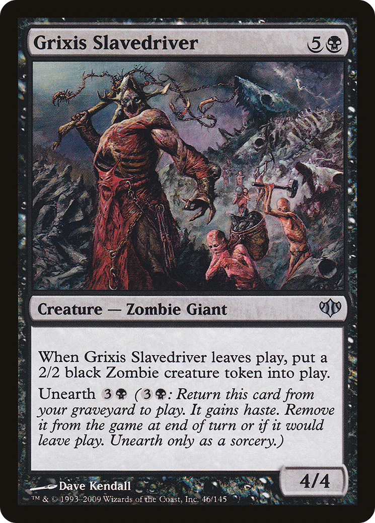 Grixis Slavedriver (046) Foil - Conflux