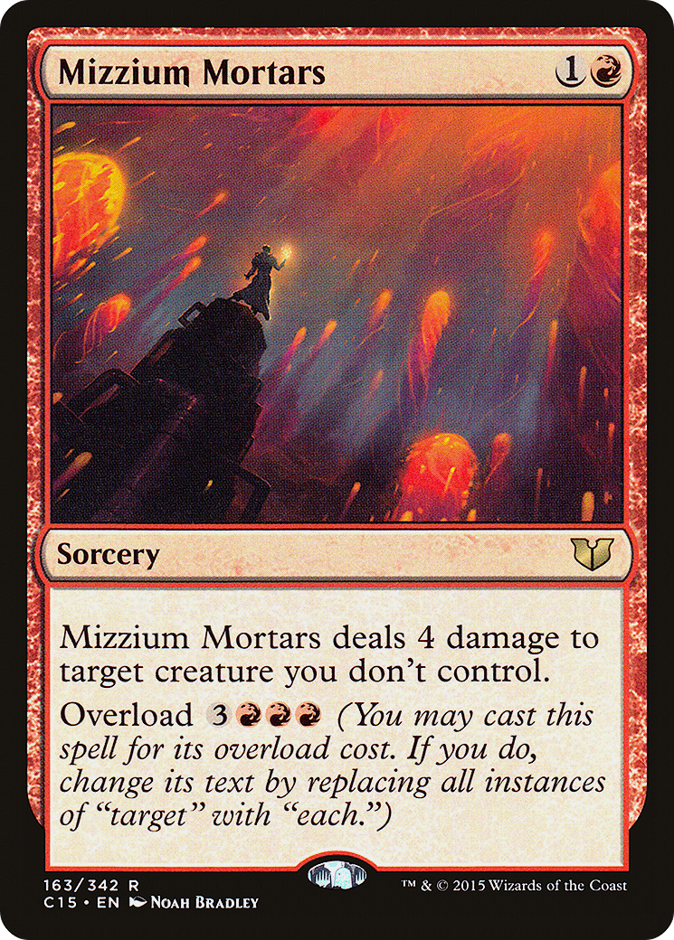 Mizzium Mortars (163) - Commander 2015