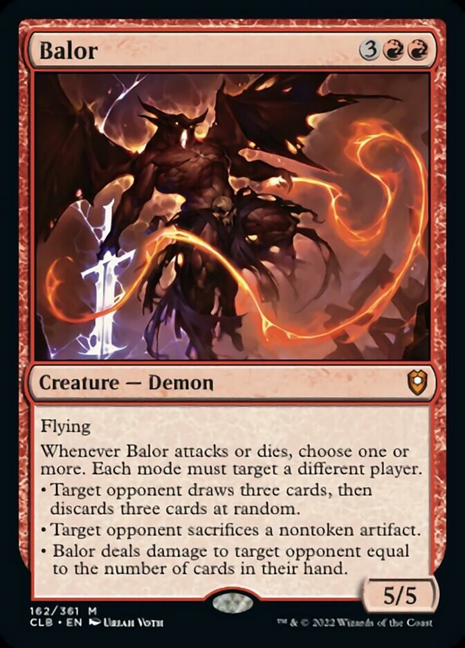 Balor [Commander Legends: Battle for Baldur's Gate] | Silver Goblin