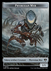 Eldrazi // Phyrexian Myr Double-Sided Token [Commander Masters Tokens] | Silver Goblin