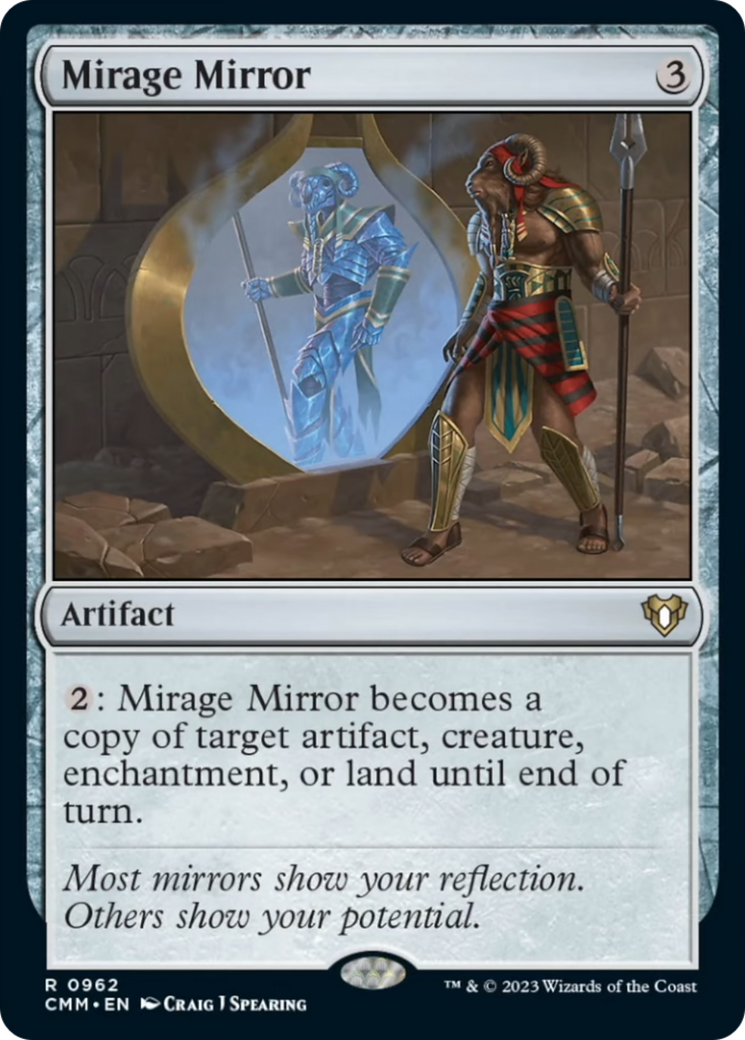 Mirage Mirror [Commander Masters] | Silver Goblin