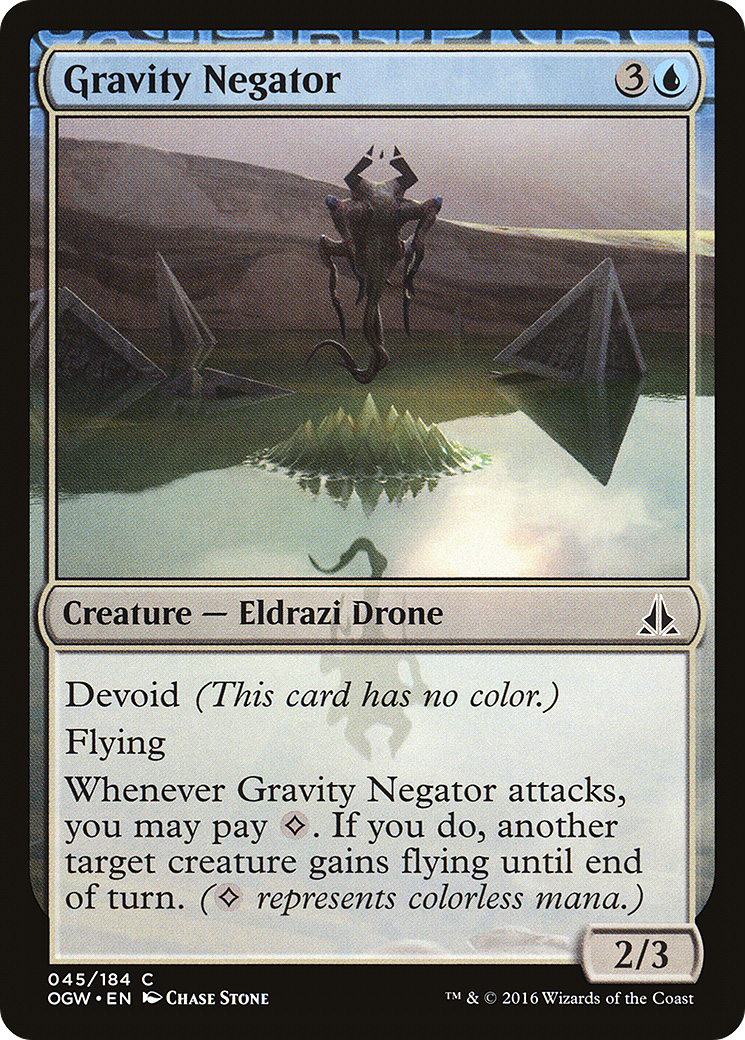 Gravity Negator (045) Foil - Oath of the Gatewatch